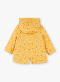 2 in 1 yellow hooded parka ZUANAELLE / 21E1BFM1IMPB114