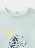 Pale turquoise TEE SHIRT KAVIRGIL / 24E1BGR1TEE203