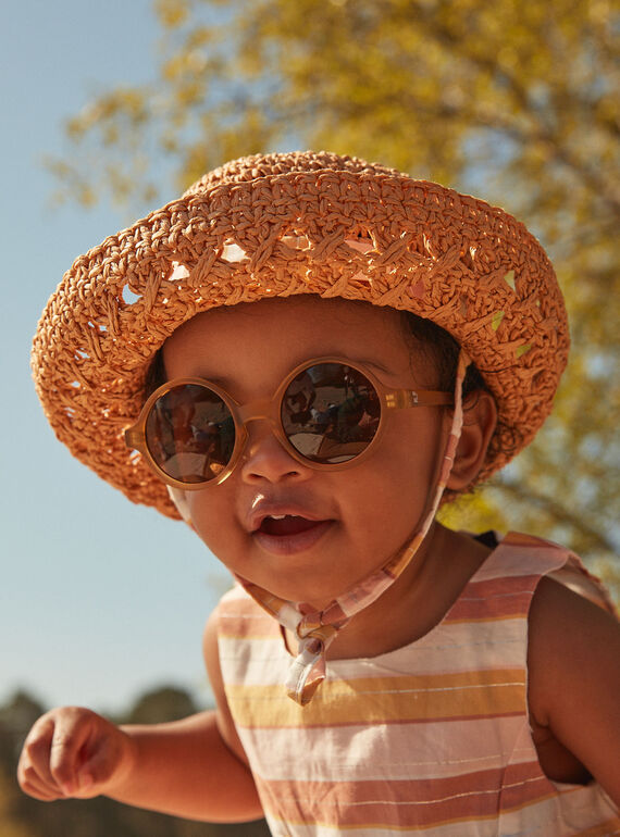 Natural straw hat FAURIKA / 23E4BFP1CHA009