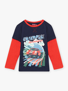 2 in 1 T-shirt with car design child boy BOCIAGE / 21H3PGM1TMLC228
