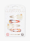 Set of 4 barrettes DUCHAPETTE / 22H4PFB3BRT954
