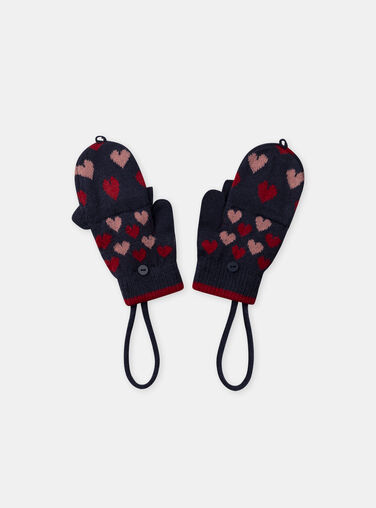 Navy GLOVES & MITTENS NIMOFLETTE / 25H4PFF1GAN070