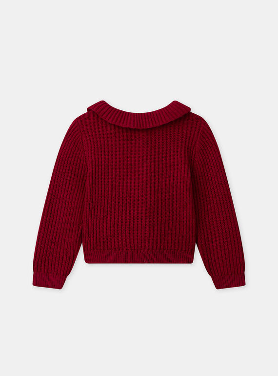 Red CARDIGAN NAGISELLE / 25H1BFM2CAR050