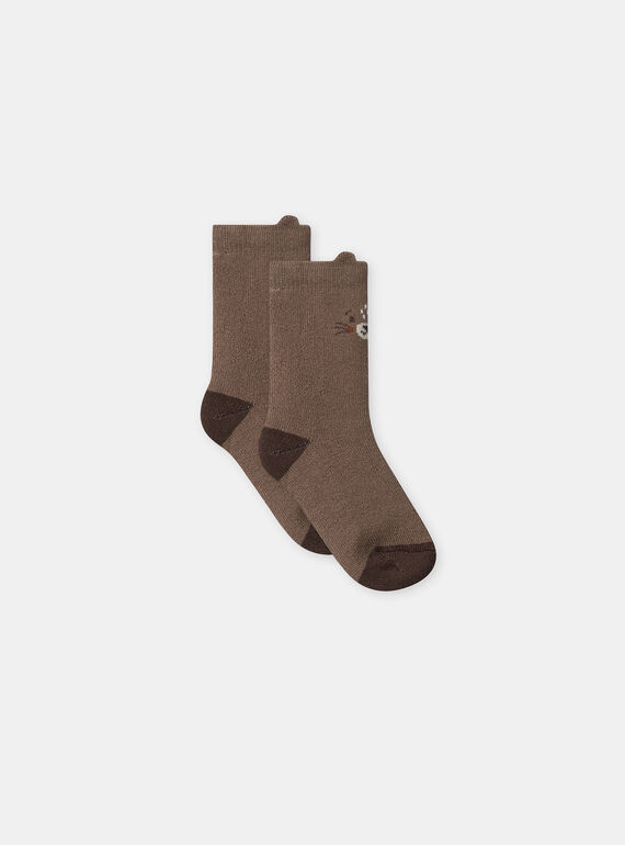 Brown SOCKS SETx3 NAMARIO / 25H4BGT1LC3I820