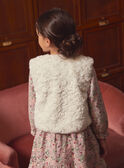 Off white CARDIGAN WHITHOUT SLEEVES LADIETTE / 24H2PFQ1CSM001