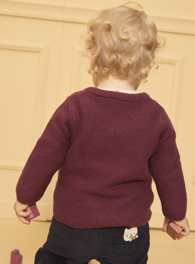 Burgundy PULLOVER Burgundy PULLOVER LAKEVIN / 24H1BGM1PUL501