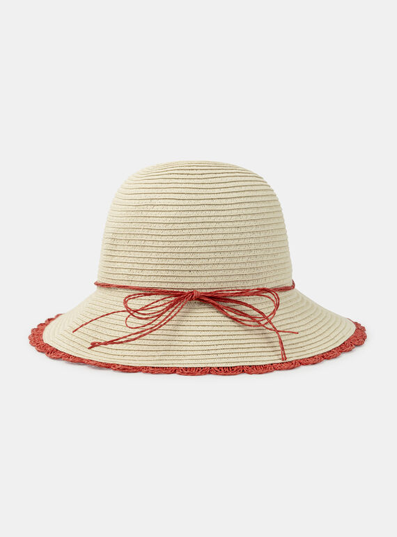 Straw hat KLAPAPETTE / 24E4PFN2CHAI817