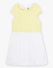 Child girl two-tone satin and bloomer dress CYCASETTE / 22E2PF33ROB102