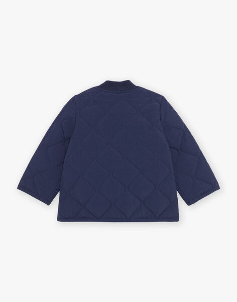 Navy blue quilted jacket FILIPE / 23E1BG51VES070
