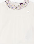Baby girl floral collar blouse BACLAIRE / 21H1BF21CHE320