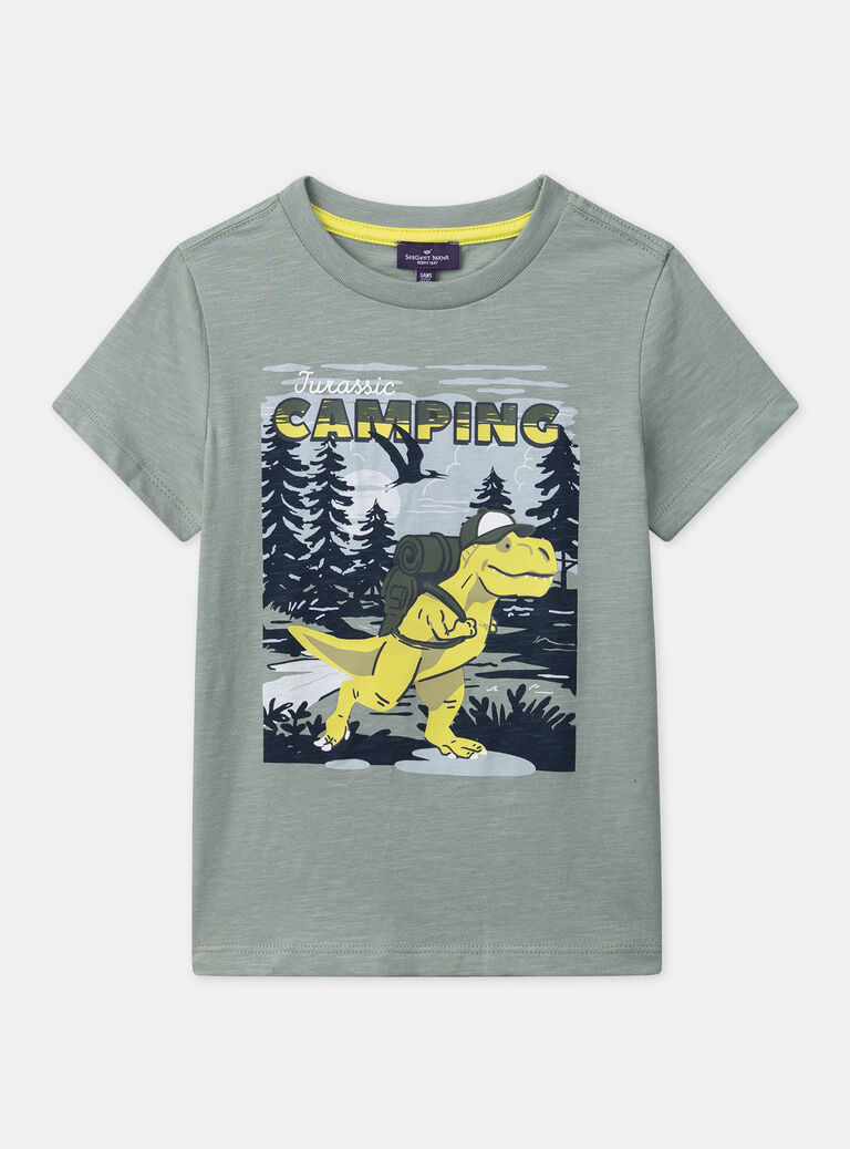 Light green TEE SHIRT SS MITICHAGE / 25E3PG92TMCG600