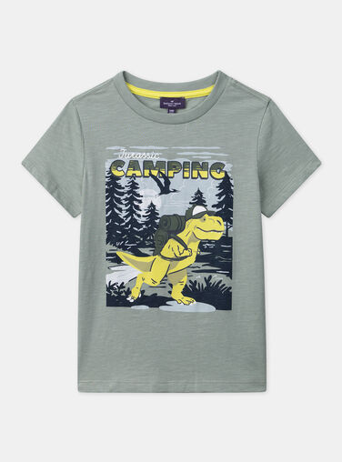 Light green TEE SHIRT SS MITICHAGE / 25E3PG92TMCG600