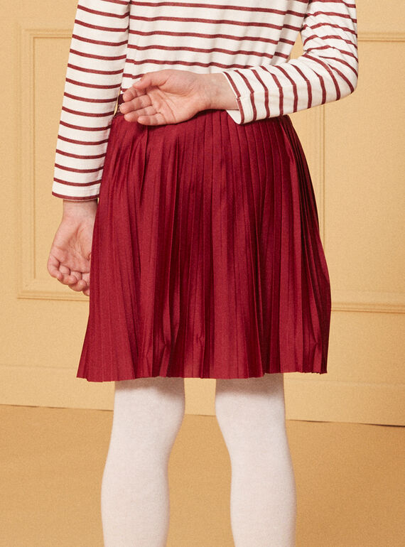 Red SKIRT LIRAMETTE 1 / 24H2PF91JUPD307