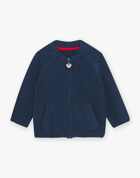 Navy blue knitted cardigan DAEUST / 22H1BGE1GILC205