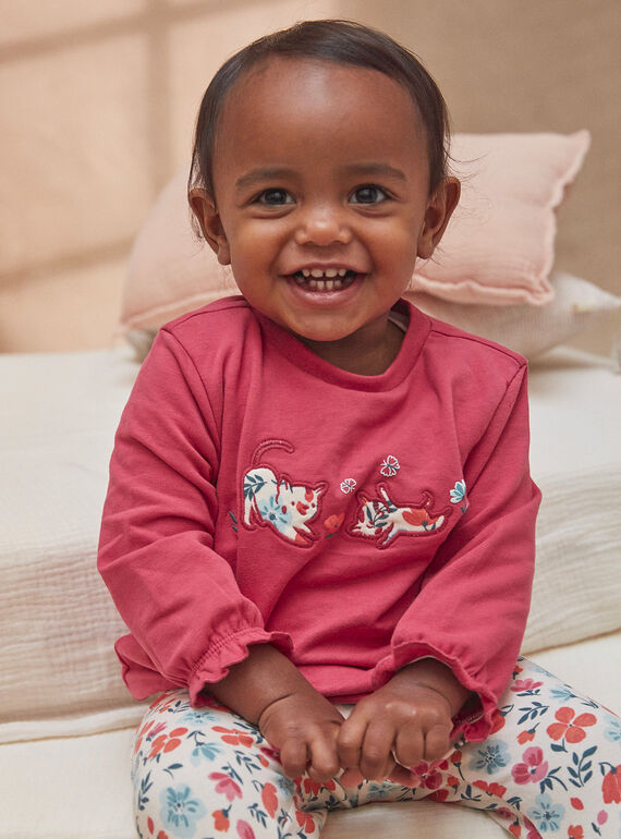 Strawberry rose PYJAMA KECHARLIE / 24E5BF51PYJ308