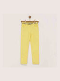 Yellow pants RAMUFETTE1 / 19E2PFB1PANB105