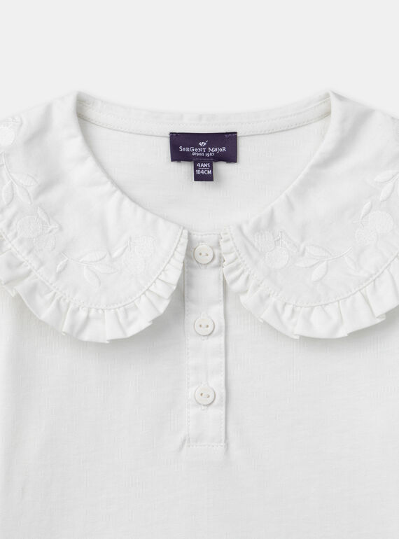 Off white TEE SHIRT LS NOBLANETTE / 25H2PFP3TML001