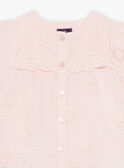 Nude double cotton gauze blouse FAURSULA / 23E1BFP1CHED319