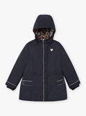 Baby Girl's Navy 3-in-1 Raincoat BLOPRETTE / 21H2PFC2IMP070
