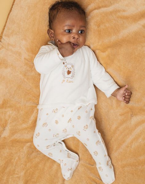 Baby's Mixed Velvet Pajamas DOMINION / 22H0NM13GRE001