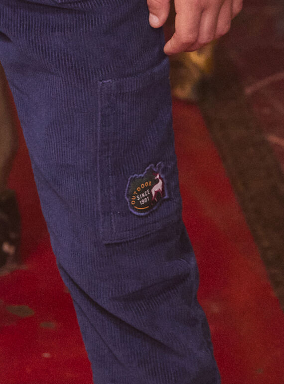 Navy PANTS LYBORAGE / 24H3PGO3PAN070