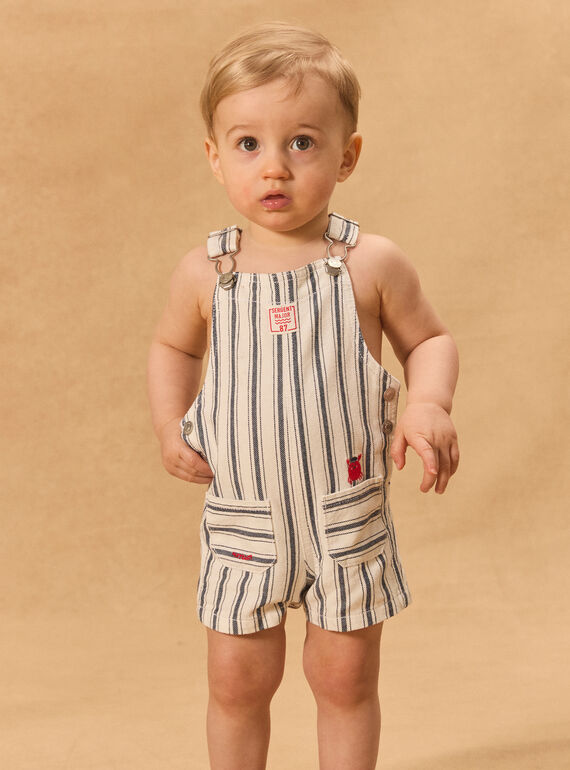 Off white SHORT DUNGAREES MAVALENTIN / 25E1BGQ1SAC001
