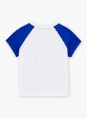 White and blue short-sleeved T-shirt LADUAGE / 24H3PGI4TMC000