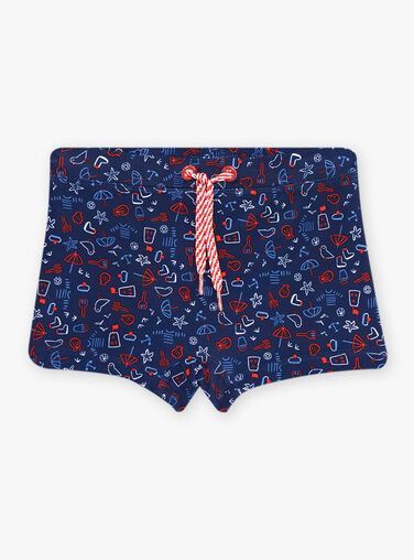 Baby boy fancy print swim shorts CILOUIS / 22E4BGO3MAI070