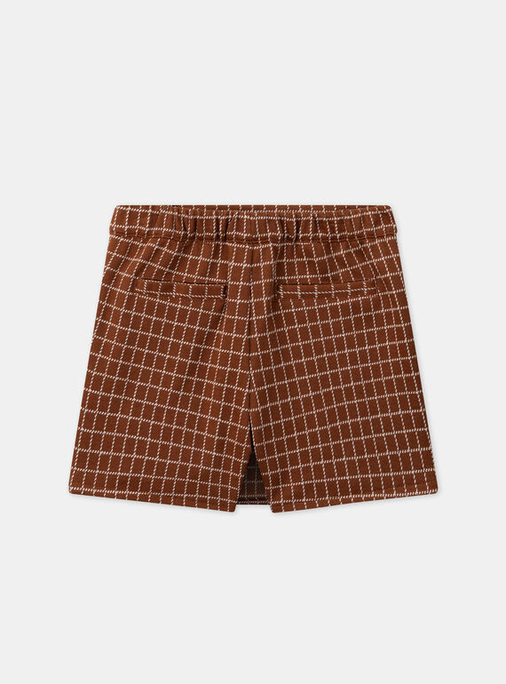 Light brown MINI SHORT SKIRT LIKARETTE / 24H2PFK1JPS809