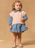 Pink CARDIGAN WHITHOUT SLEEVES MAINES / 25E1BF91CSMD309
