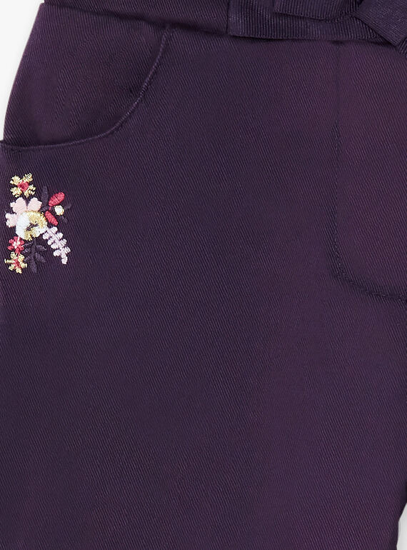 Purple PANTS VLIJOETTE / 20H2PFS1PAN718