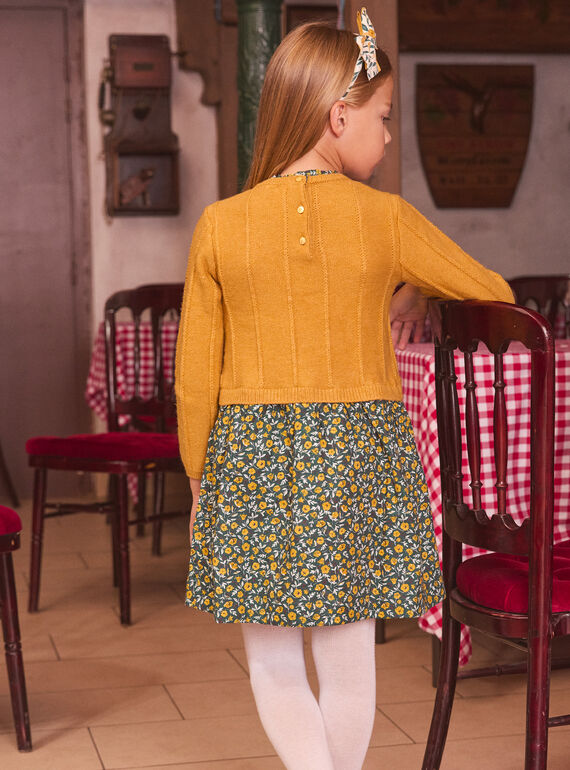 Yellow DRESS LYTRIETTE / 24H2PFO2ROB107