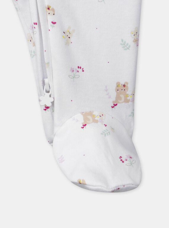 Off white BABYGROW MEADELE / 25E5BFF2GRE001