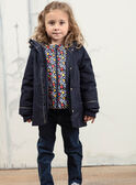 Baby Girl's Navy 3-in-1 Raincoat BLOPRETTE / 21H2PFC2IMP070