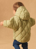 Blue green DOWN JACKET MIMORGANE / 25E1BF31D3E614