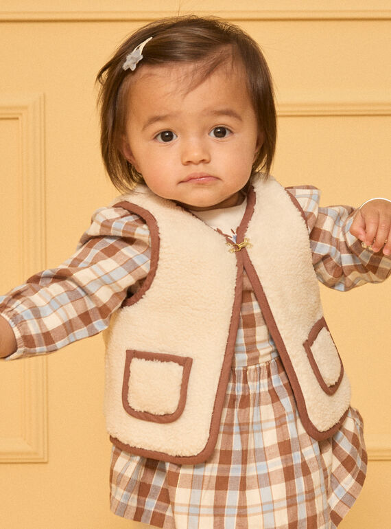 Brown CARDIGAN WHITHOUT SLEEVES LAROMANE / 24H1BFS1CSM815