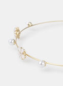 Light gold HEADBAND MOULYNETTE / 25E4PFM6TETK008