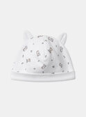 White BEANY MOUSA / 25E0AG12BON000