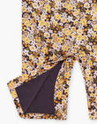 Flower print twill overalls DACLARISSE / 22H1BFD1SALC214