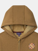 Brown KIDS CARDIGAN MABUAGE / 25E3PG71GIL812