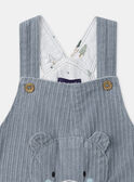 Sky blue DUNGAREES NAUBERT / 25H1BGV1SAL216