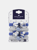Blue ELASTIC MOFLETTE / 25E4PFM2ELAC238