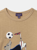 Beige TEE SHIRT LS NEJAMAGE / 25H3PGK1TMLA014
