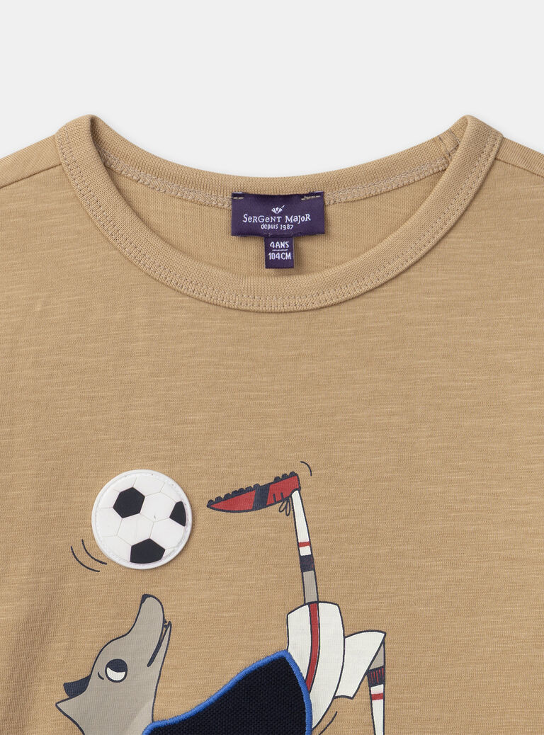 Beige TEE SHIRT LS Beige TEE SHIRT LS NEJAMAGE / 25H3PGK1TMLA014