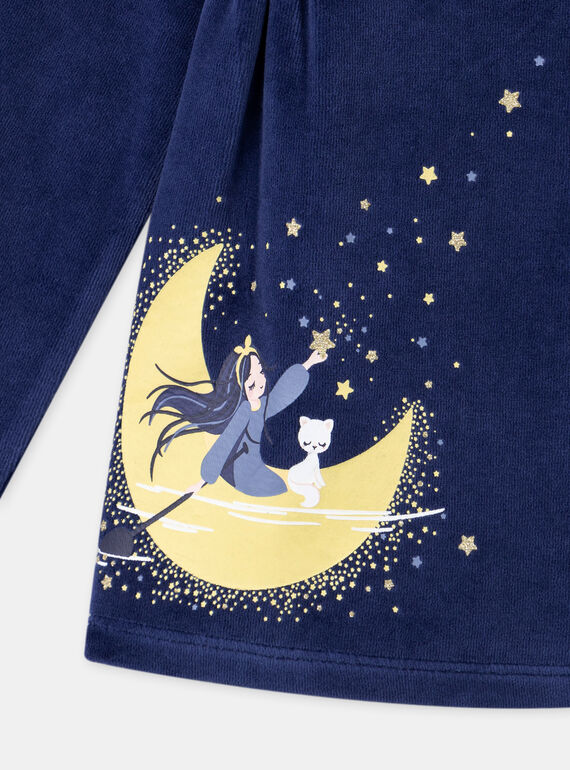 Navy PYJAMA LECRIETTE / 24H5PF42PYJC205