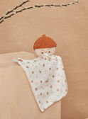 Caramel and white tassel birth cuddle GOUAL / 23H0AMB1JOU420