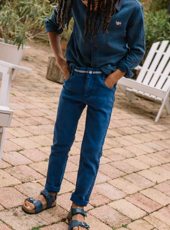 Blue checkered shirt DACHEMAGE / 22H3PG51CHMC207