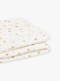 Ecru birth blanket in synthetic fur GONTRAN / 23H0AMB1D4P001