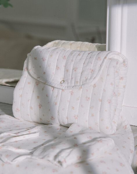 Foldable floral print vanilla travel changing pad FUMARIE / 23E0AFY1ACD114