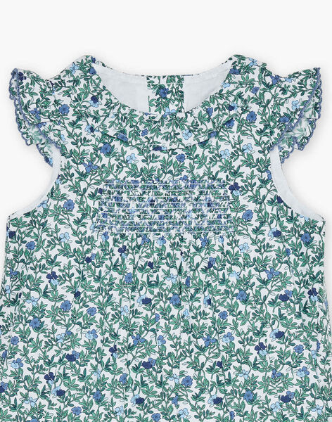 Floral print poplin jumpsuit FANOTINE / 23E1BFN1CBL001